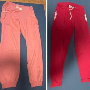 Hanna Andersson Girls Long Pants- set of 2 Size 160cms